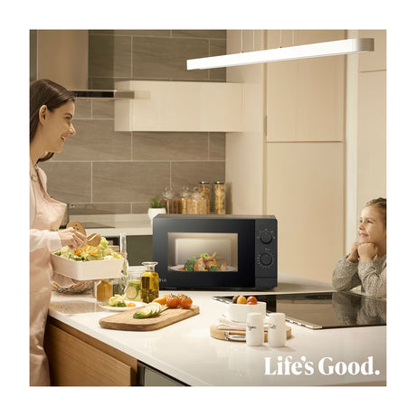LG Microondas de 700W | 0.7p3 | Negro