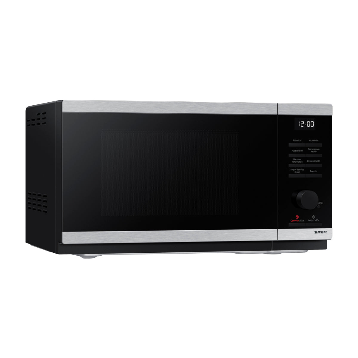 Samsung Microondas de 750W | Convección | Grill | Interior de Cerámica | Steam Cook | Modo Eco | 0.8p3 | Negro