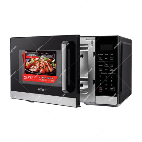 Sankey Microondas de 900W | Freidora de Aire | Convección | 1p3 | Negro