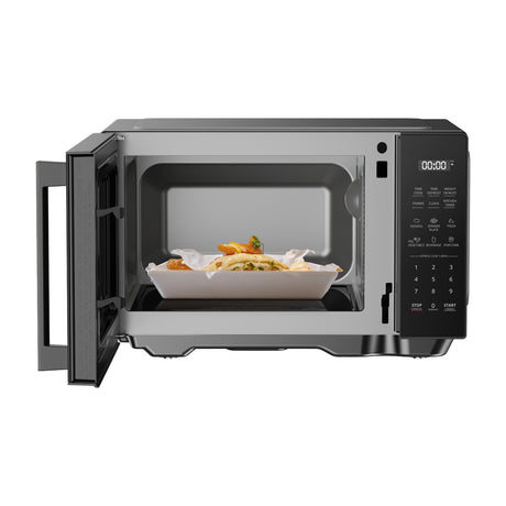 Sankey Microondas de 800W | Cavidad Plana | 0.7p3 | Negro