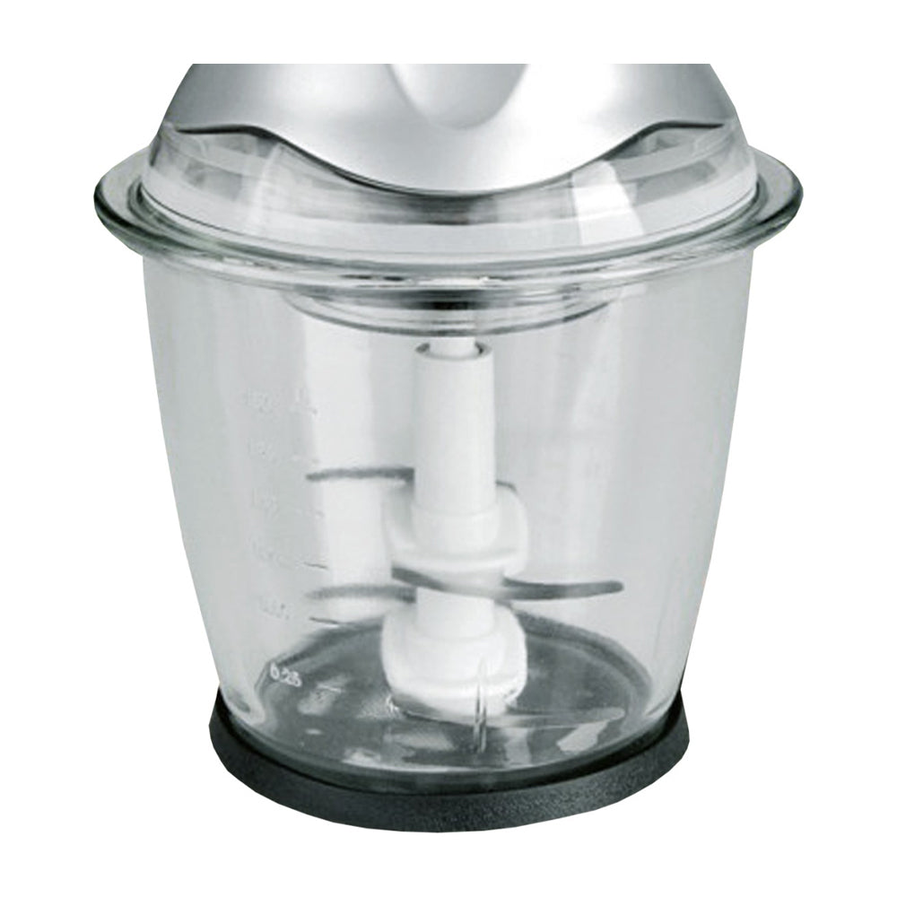 Sankey Picatodo de 1.5L | Vaso de Vidrio | Anti-Resbalante | Plateado