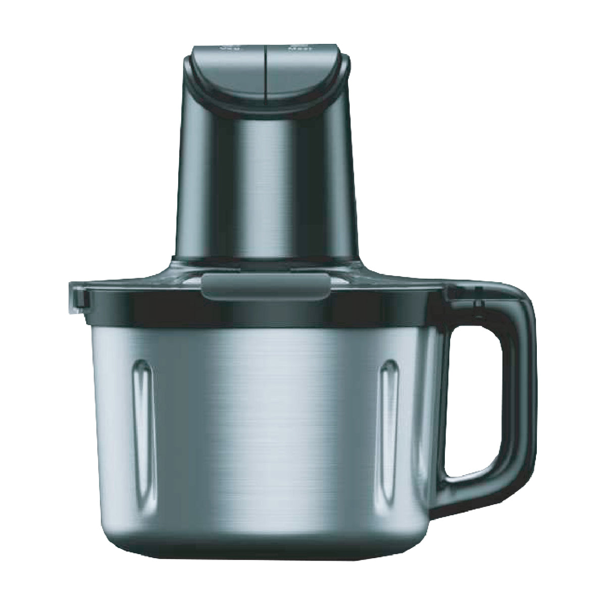 Sankey Picatodo de 4L | Recipiente de Acero Inoxidable | 2 Velocidades | Negro Plateado