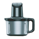Sankey Picatodo de 4L | Recipiente de Acero Inoxidable | 2 Velocidades | Negro Plateado