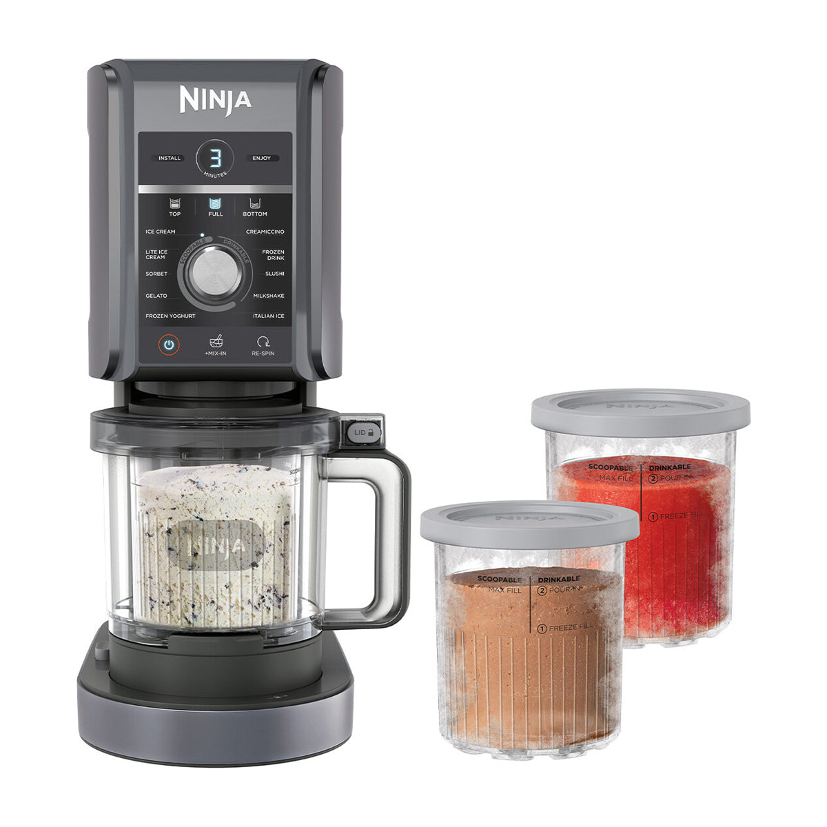 Ninja Creami XL Deluxe Máquina para hacer Helado - Photura