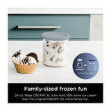 Ninja Creami XL Deluxe Máquina para hacer Helado 11-en-1 | Tecnología Creamify | Dual Processing | Negro Plateado