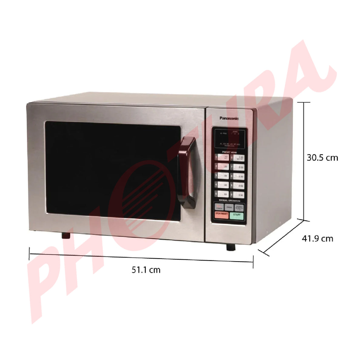 【Gyu Min Cho】Panasonic EH-PC30 Panasonic NE-1054FAUH Microondas Industrial 1000W | 0.8p3 - Photura