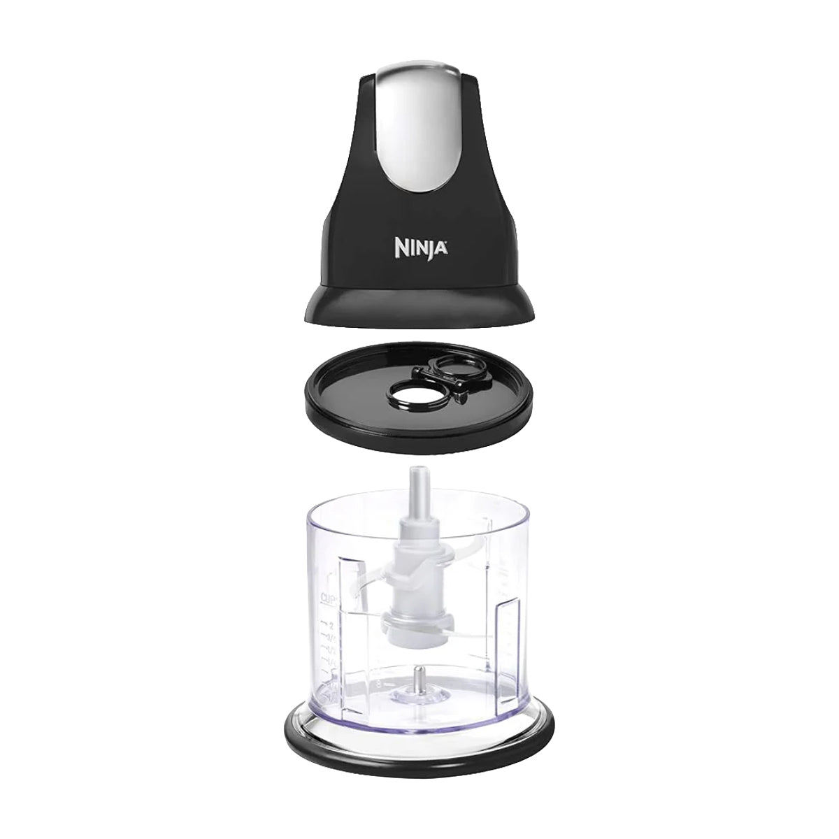 Ninja Express Chop Procesador de Alimentos de 2 Tazas | Función de Pulso | 200W | Negro