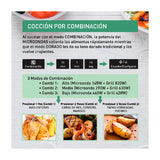 Panasonic Microondas de 900W | Grill | 0.8p3 | Negro