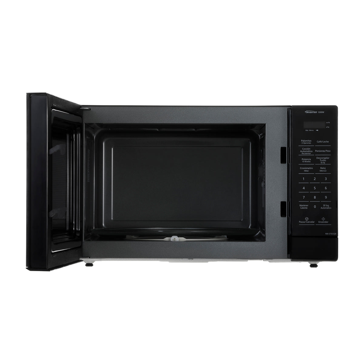 Panasonic Microondas Inverter de 1200W | 1.2p3 | Negro