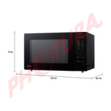 Panasonic Microondas Inverter de 1200W | 1.2p3 | Negro