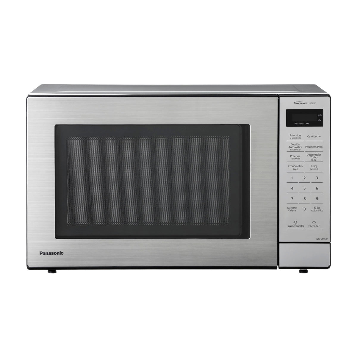 Panasonic Microondas Inverter de 1200W | 1.2p3 | Gris