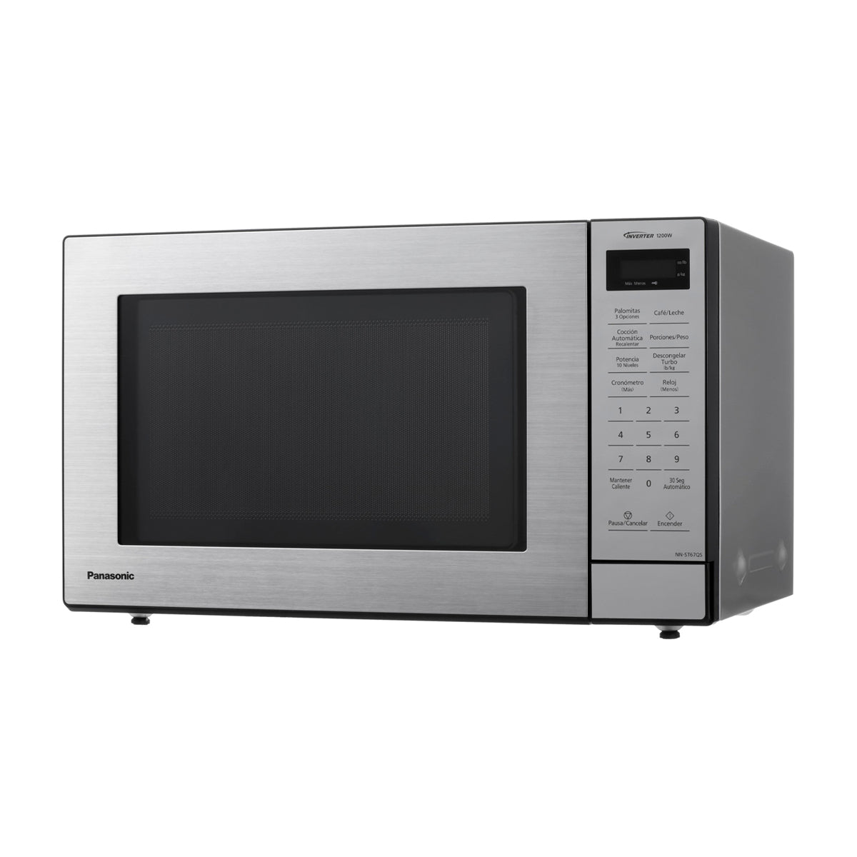 Panasonic Microondas Inverter de 1200W | 1.2p3 | Gris