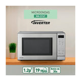 Panasonic Microondas Inverter de 1200W | 1.2p3 | Gris