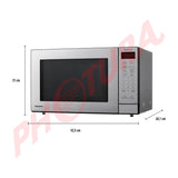 Panasonic Microondas Inverter de 1200W | 1.2p3 | Gris