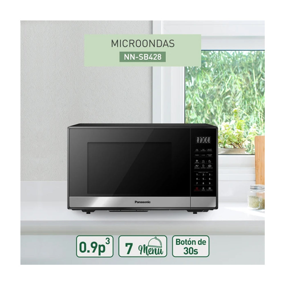 Panasonic Microondas de 1100W | 1.3p3 | Negro