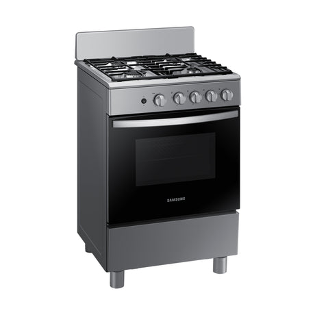 Samsung Estufa a Gas de Acero Inoxidable | Quemador Rápido | Easy Clean | Capacidad de 2.5p3 | 24" | 4 Quemadores