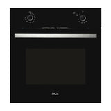 Drija Oceania 60 Black Gas Horno Multifuncional Empotrable a Gas | Puerta de Doble Vidrio | 250°C