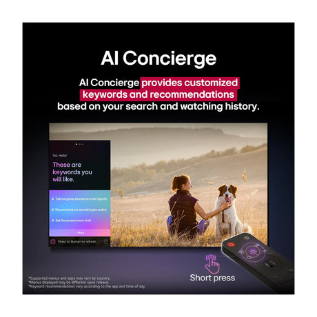 LG OLED65C5 Televisor OLED Evo Ultra HD 4K Cinema HDR Smart de 65" | Procesador a9 Gen 8 AI | Brightness Booster | AI Sound Pro | Dolby Vision Atmos