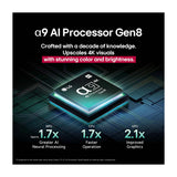 LG OLED83C5 Televisor OLED Evo Ultra HD 4K Cinema HDR Smart de 83" | Procesador a9 Gen 8 AI | Brightness Booster | AI Sound Pro | Dolby Vision Atmos