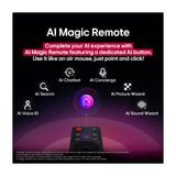 LG OLED83C5 Televisor OLED Evo Ultra HD 4K Cinema HDR Smart de 83" | Procesador a9 Gen 8 AI | Brightness Booster | AI Sound Pro | Dolby Vision Atmos