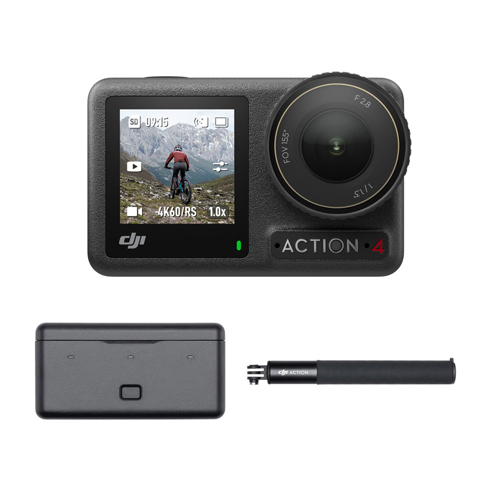 DJI Osmo Action 4 Adventure Cámara de Acción | Video 4K - Photura