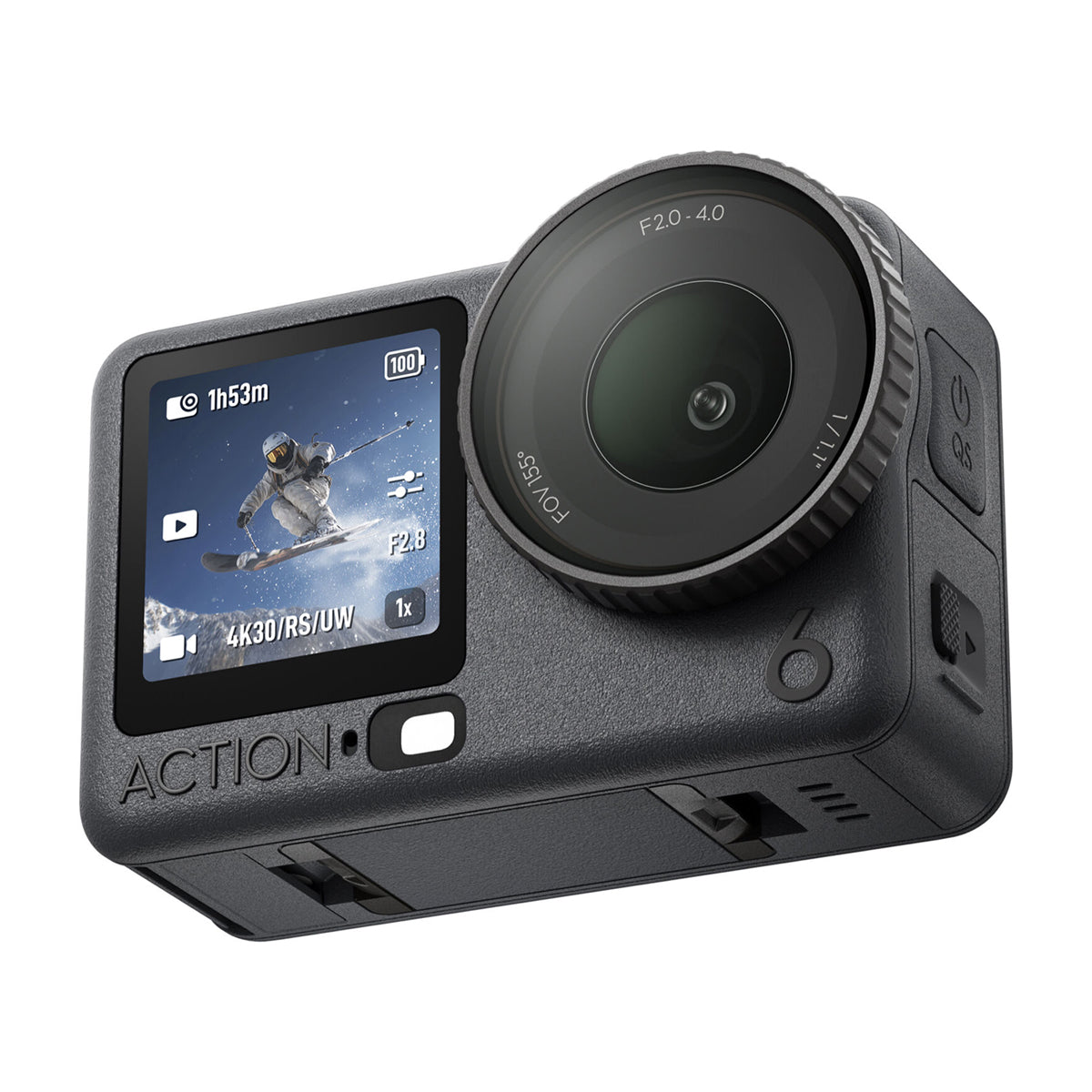 DJI Osmo Action 6 Standard Cámara de Acción | Video 4K | Doble Pantalla | HorizonSteady | Slow Motion