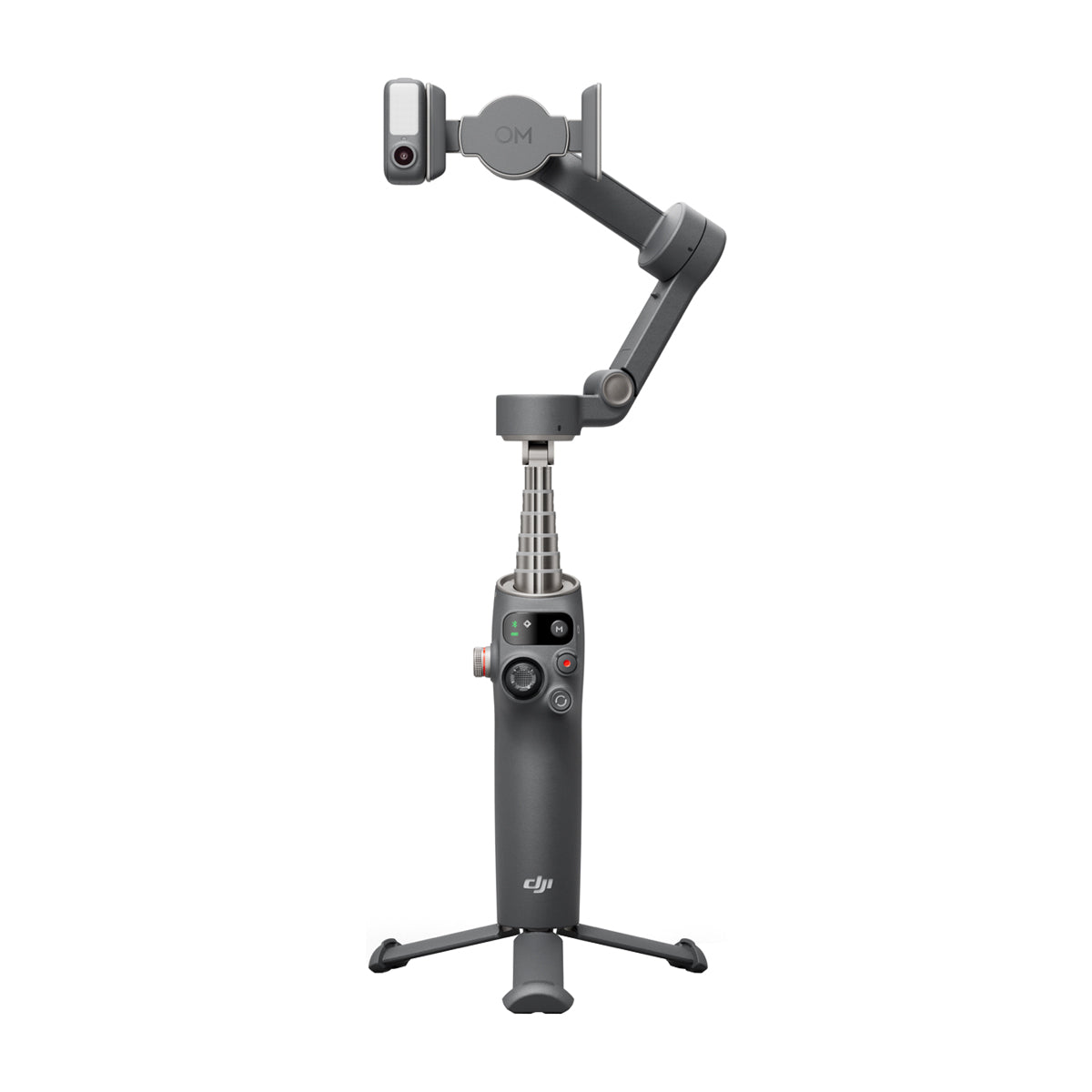 DJI Osmo Mobile 7P Gimbal Extendible para Smartphones | Magnetic | Estabilizador de 3-Ejes | Módulo Multifuncional | Quick Launch | Rueda Lateral | ActiveTrack 7.0 | 10H | Gris Oscuro