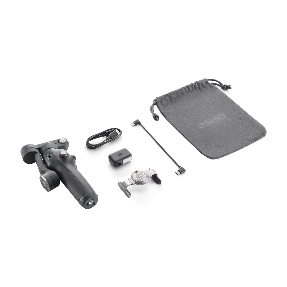 DJI Osmo Mobile 7P Gimbal Extendible para Smartphones | Magnetic | Estabilizador de 3-Ejes | Módulo Multifuncional | Quick Launch | Rueda Lateral | ActiveTrack 7.0 | 10H | Gris Oscuro