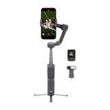 DJI Osmo Mobile 8P Advanced Tracking Combo Gimbal Extendible para Smartphones | Magnetic | Estabilizador de 3-Ejes | Osmo FrameTap | Módulo Multifuncional | Rotación 360° | ActiveTrack 8.0 | 10H | Gris Oscuro