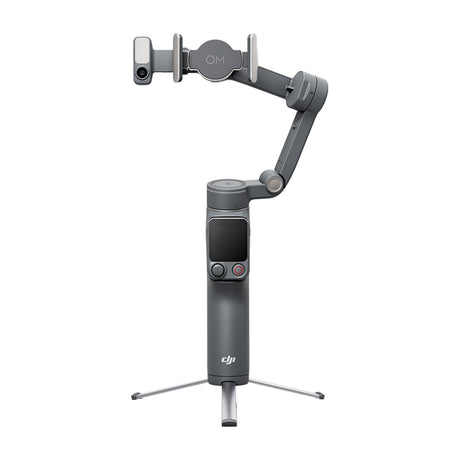 DJI Osmo Mobile 8P Advanced Tracking Combo Gimbal Extendible para Smartphones | Magnetic | Estabilizador de 3-Ejes | Osmo FrameTap | Módulo Multifuncional | Rotación 360° | ActiveTrack 8.0 | 10H | Gris Oscuro
