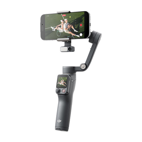 DJI Osmo Mobile 8P Advanced Tracking Combo Gimbal Extendible para Smartphones | Magnetic | Estabilizador de 3-Ejes | Osmo FrameTap | Módulo Multifuncional | Rotación 360° | ActiveTrack 8.0 | 10H | Gris Oscuro