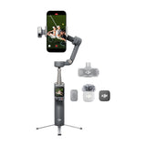 DJI Osmo Mobile 8P Creator Combo Gimbal Extendible para Smartphones | Magnetic | Estabilizador de 3-Ejes | Osmo FrameTap | Módulo Multifuncional | Rotación 360° | ActiveTrack 8.0 | 10H | Gris Oscuro