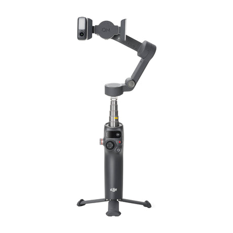 DJI Osmo Mobile 8 Gimbal Extendible para Smartphones | Magnetic | Estabilizador de 3-Ejes | Módulo Multifuncional | Quick Launch | Rotación 360° | ActiveTrack 7.0 | 10H | Gris Oscuro
