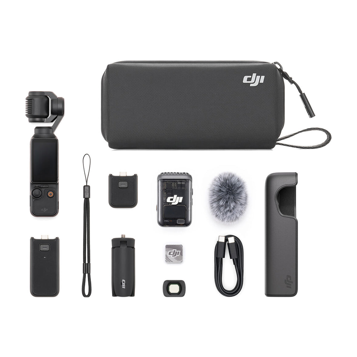 DJI Osmo Pocket 3 Creator Combo Cámara Digital | Video 4K | Estabilizador de 3-Ejes | Pantalla Giratoria | ActiveTrack 6.0 | Fast Focusing | Slow Motion