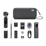 DJI Osmo Pocket 3 Creator Combo Cámara Digital | Video 4K | Estabilizador de 3-Ejes | Pantalla Giratoria | ActiveTrack 6.0 | Fast Focusing | Slow Motion