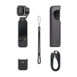 DJI Osmo Pocket 3 Cámara Digital | Video 4K | Estabilizador de 3-Ejes | Pantalla Giratoria | ActiveTrack 6.0 | Fast Focusing | Slow Motion