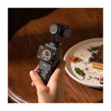 DJI Osmo Pocket 3 Cámara Digital | Video 4K | Estabilizador de 3-Ejes | Pantalla Giratoria | ActiveTrack 6.0 | Fast Focusing | Slow Motion