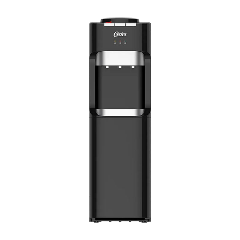 Oster OSWD2100 Dispensador de Fría/Caliente/Ambiente | Compartimiento de Almacenaje | Garrafones de 11L y 19L | Negro
