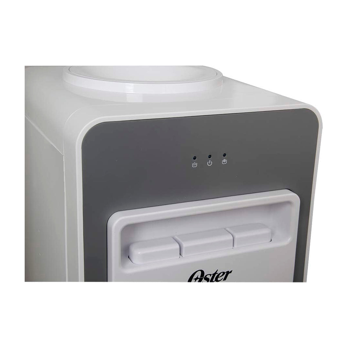 Oster OSWDA633 Dispensador de Agua Fría/Caliente de Mesa | Garrafones de 11L y 22L | Blanco Gris