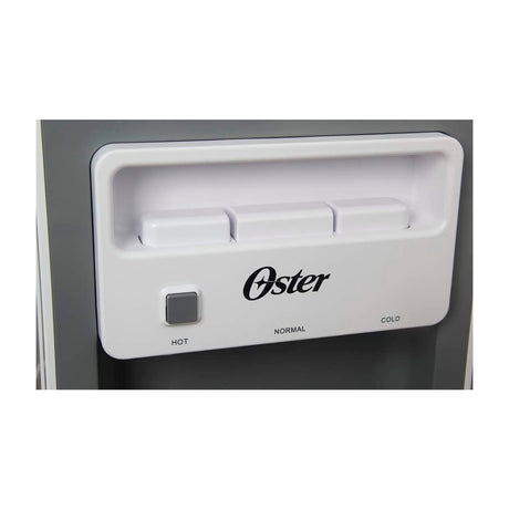 Oster OSWDA633 Dispensador de Agua Fría/Caliente de Mesa | Garrafones de 11L y 22L | Blanco Gris
