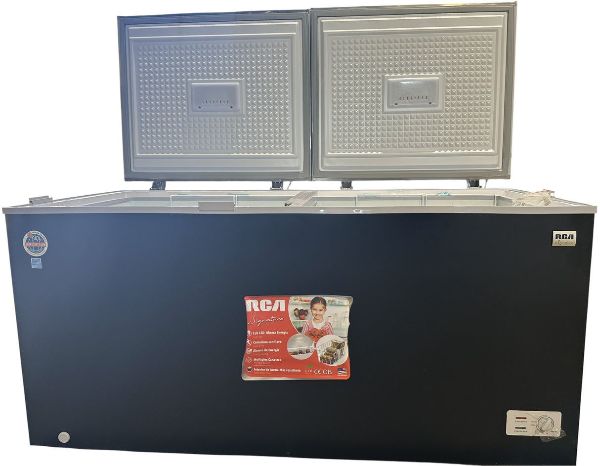 (Outlet) RCA Congelador Horizontal de 17.2p3 | Negro