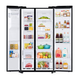 (Outlet) Samsung Refrigeradora Side By Side Digital Inverter | Family Hub | WiFi | Bluetooth | Dispensador de Agua y Hielo | 27.5p3 | Negro