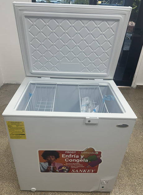 (Outlet) Sankey Congelador Horizontal de 6.99p3 | Blanco