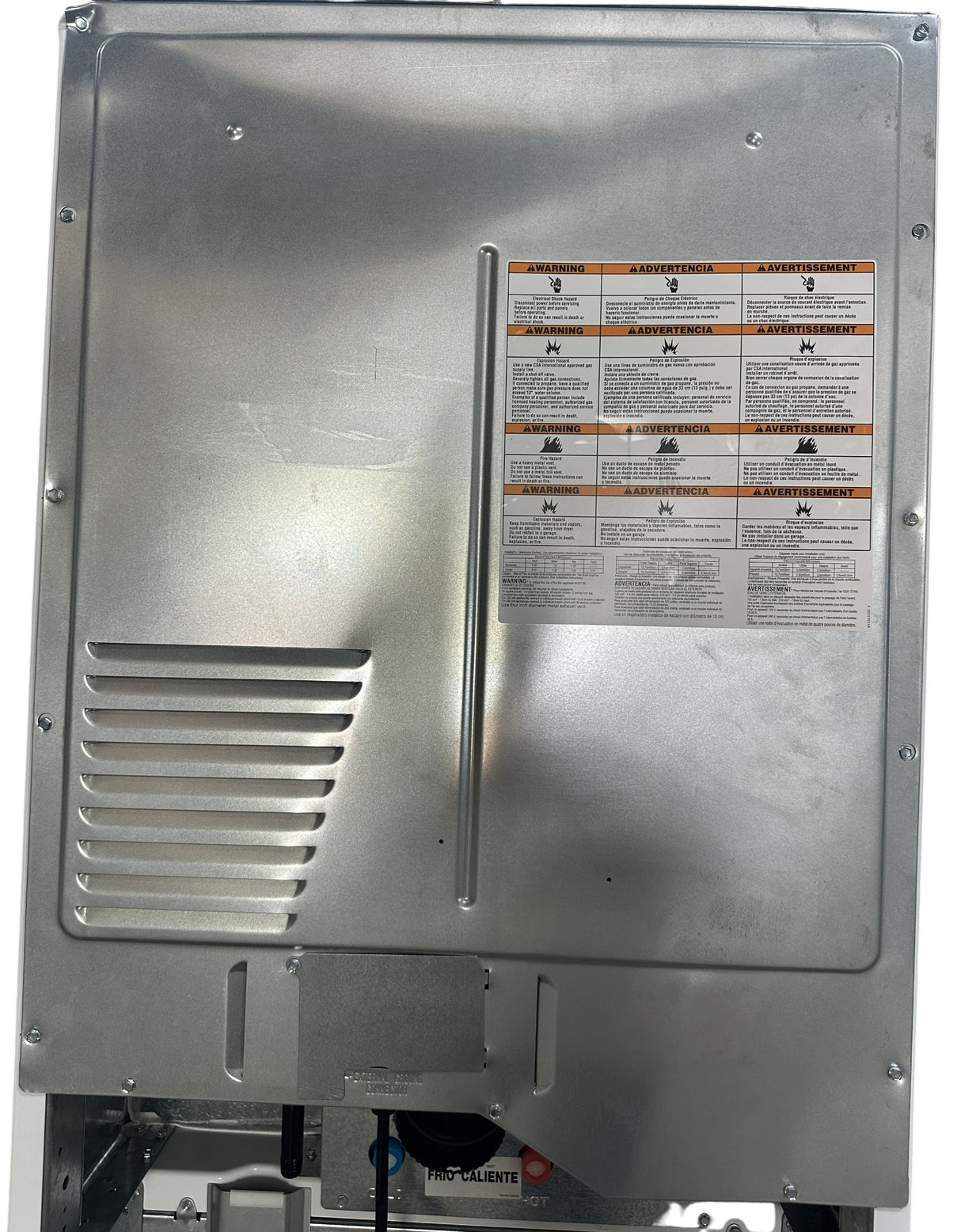 (Outlet) Whirlpool Centro de Lavado a Gas | Alta Eficiencia | Agitador Double Action | Sensor Dry Xpert | 20kg | Blanco