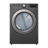 (Outlet) LG Combo Lavadora Automatica Inverter Direct Drive y Secadora a Gas de Carga Frontal | 6 Motion DD | 25kg | Negro Medio