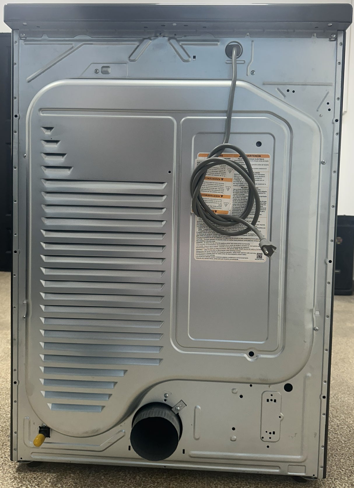 (Outlet) LG Combo Lavadora Automatica Inverter Direct Drive y Secadora a Gas de Carga Frontal | 6 Motion DD | 25kg | Negro Medio