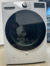 (Outlet) LG Combo Lavadora Automatica Inverter Direct Drive y Secadora a Gas de Carga Frontal | 6 Motion DD | Turbo Wash | 22kg | Blanco