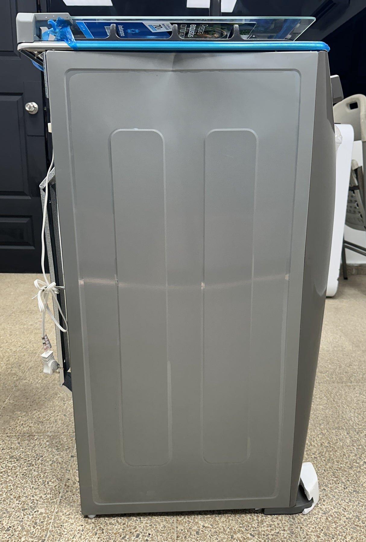 (Outlet) Indurama Estufa a Gas de Acero Inoxidable | Alcalá Quarzo Home | Quemador Ultra Rápido | Grill | TermoPrecisión | Tapa | 31" | 5 Quemadores | Gris