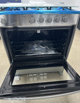 (Outlet) Indurama Estufa a Gas de Acero Inoxidable | Alcalá Quarzo Home | Quemador Ultra Rápido | Grill | TermoPrecisión | Tapa | 31" | 5 Quemadores | Gris