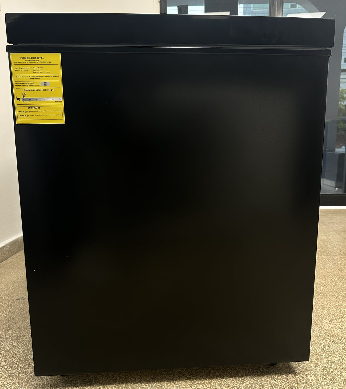 (Outlet) Sankey Congelador Horizontal de 14.55p3 | Negro